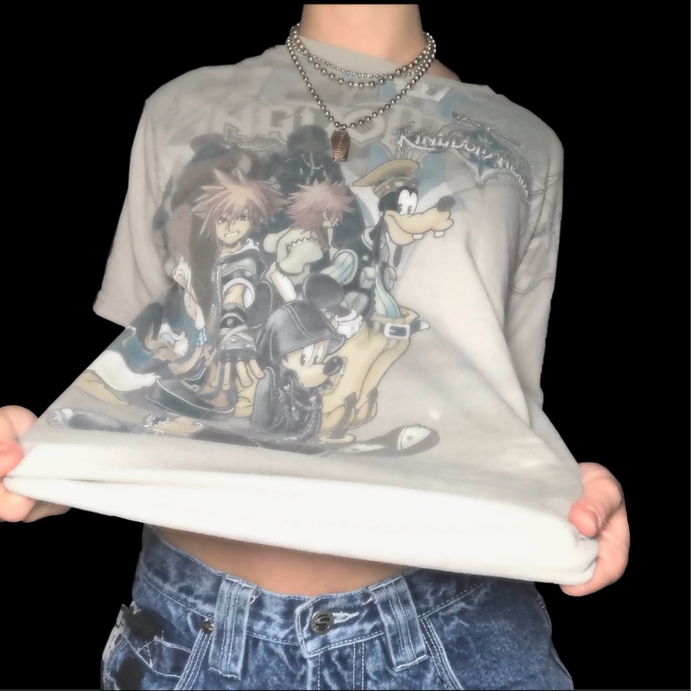 Vintage 2005 rare kingdom Hearts II tee